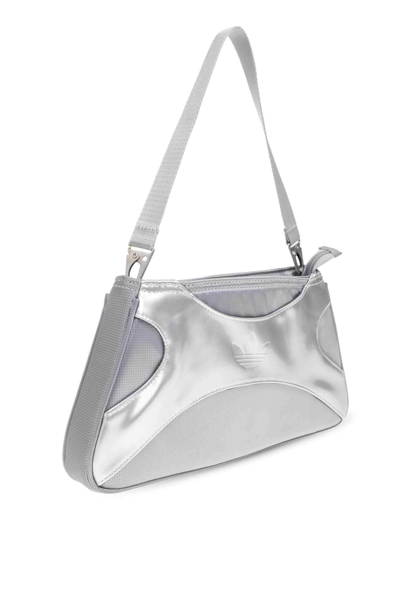 【ADIDAS】Clitch Shoulder Bag (Silver) / JX9194 ★人気★ adidas CLUTCH SHOULDER BAG シルバーメタリック（アディダス